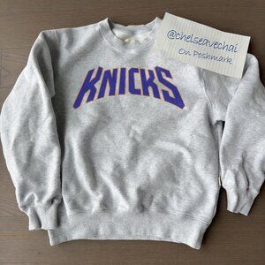 Vintage NBA New York Knicks Basketball Crewneck Sweatshirt